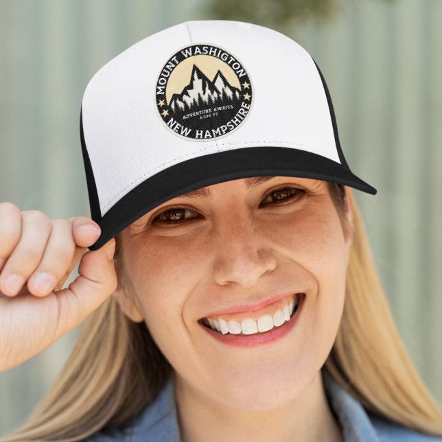 Casquette Mount Washington Mountain Landscape Souvenir (Créateur téléchargé)