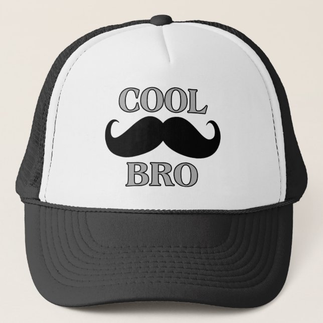 Casquette Moustache fraîche Bro (Devant)