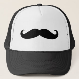 Casquette Moustache noire ou moustache noire pour des