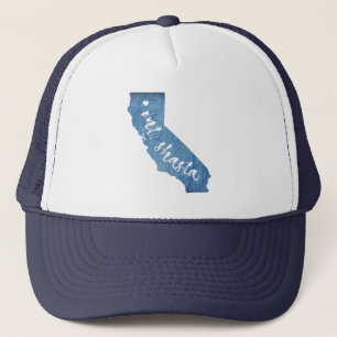 Casquette Mt. Shasta Californie Grain de Bois