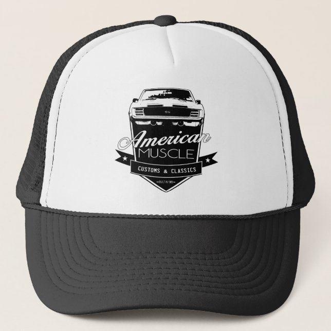 Casquette Muscle américain Camaro (Devant)