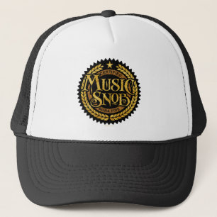 Casquette Music Snob - amoureux de musique amusante