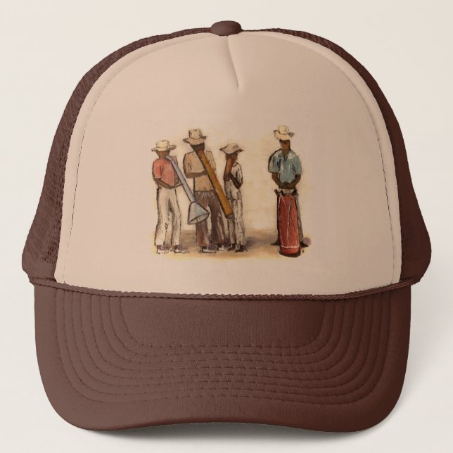 Casquette Musiciens de rue haïtiens (Devant)