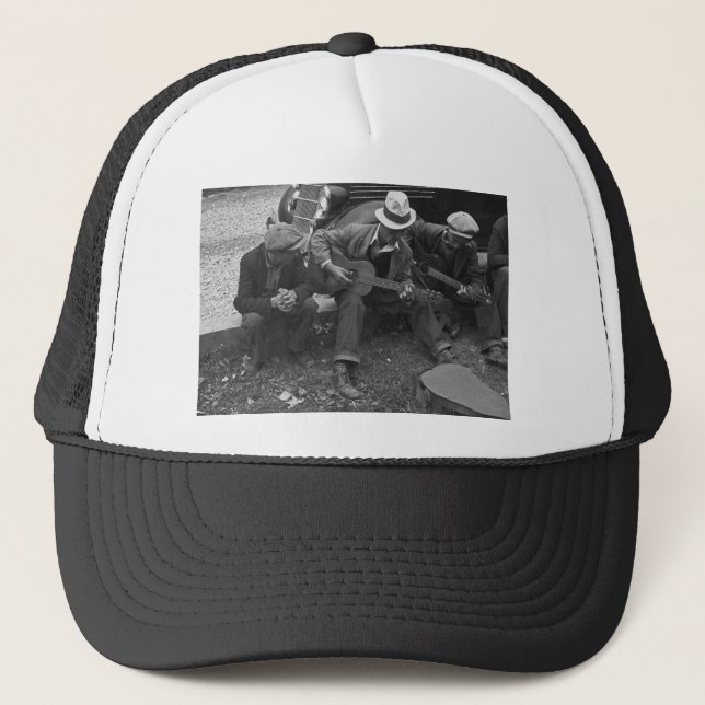 Casquette Musiciens de rue, Maynardville, Tennessee, 1935 (Devant)