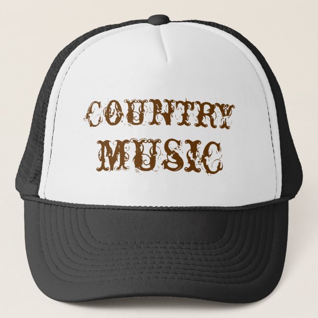 Casquette musique country (Devant)