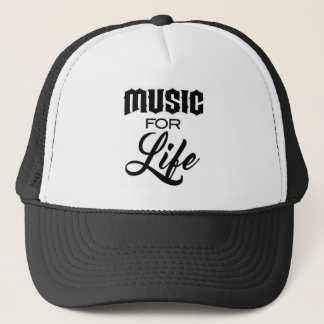Casquette Musique pour la vie
