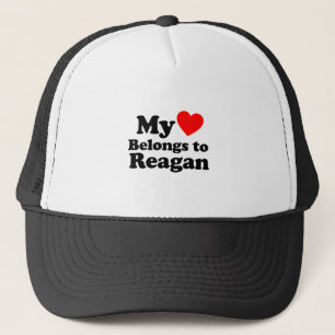 Casquette My Heart Belongs to Reagan