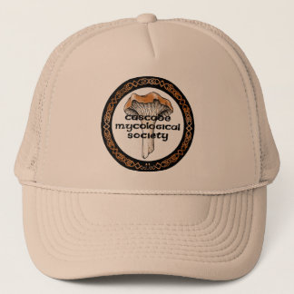 Casquette mycologique de logo de société de
