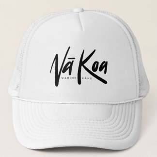 Casquette Na Koa Hat (Trucker) White