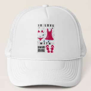 Casquette Nageuse - Amoureuse de la natation