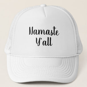Casquette Namaste Y’all Yoga Typographie
