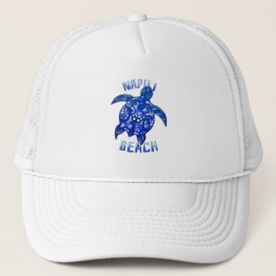Casquette Napili Beach Hawaii Vacances Tortue Tribale