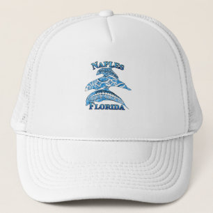 Casquette Naples Florida Vacances Tribal Dolphins