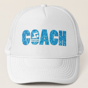 Casquette Natation d'entraîneur d'équipe de natation et ea