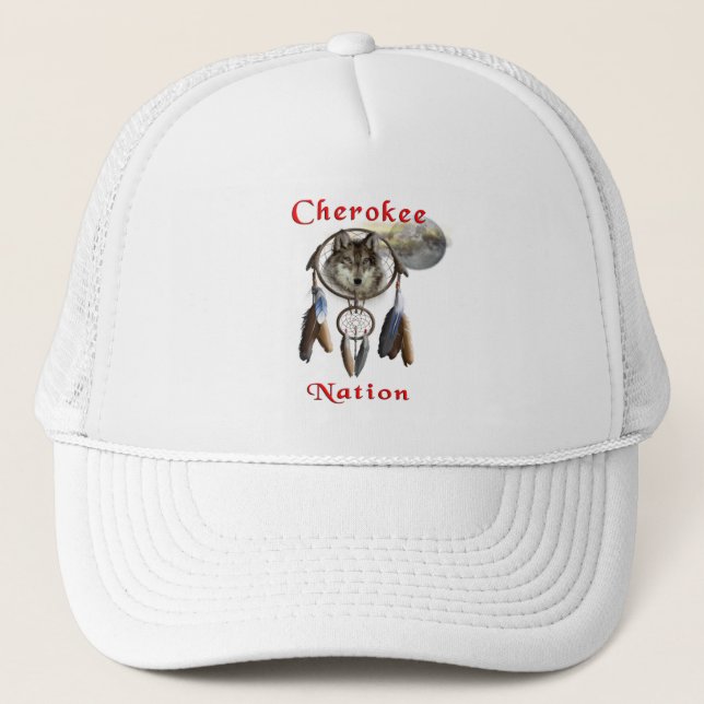 Casquette Nation cherokee (Devant)