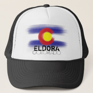 Casquette national du drapeau de l'État d'Eldora C