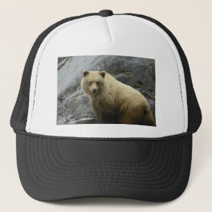 Casquette Nature de destin d'animaux de l'Alaska d'ours