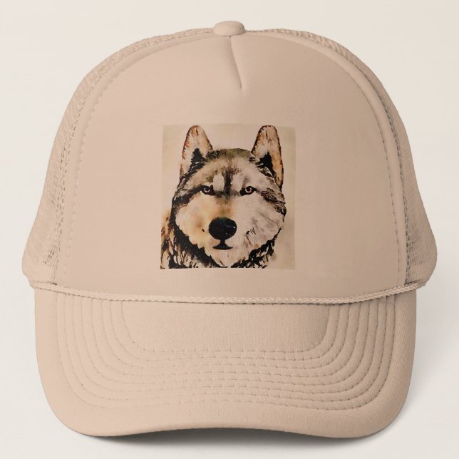 Casquette Nature de loup (Devant)