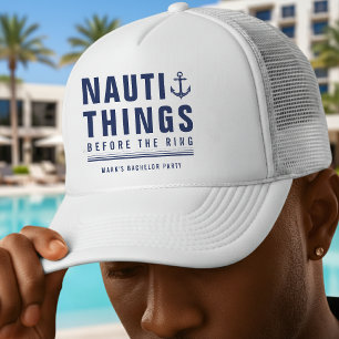 Casquette Nauti Choses Avant le Mariage Enterrement de Vie d