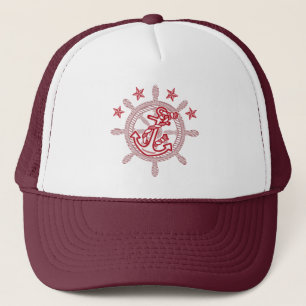 Casquette nautique Capitaine d'abord Mate Skipper 