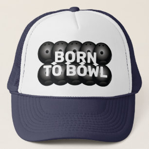 Casquette Né À Bowl Bowling League Fun