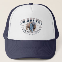 Casquette Ne Caressez Pas Les Vaches Douces
