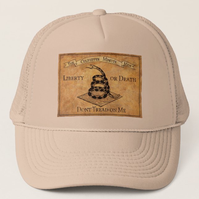 Casquette Ne marchez pas sur moi (Devant)
