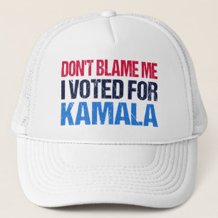 Casquette Ne me blâme pas d'avoir voté pour Kamala I