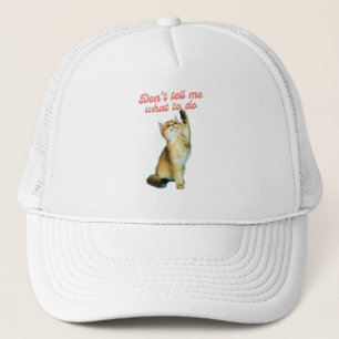 Casquette Ne me dites pas quoi faire des cadeaux Amoureux de