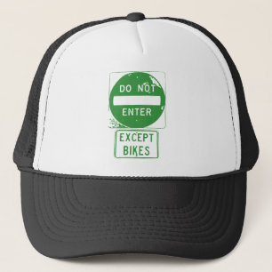 Casquette Ne pas entrer sauf les vélos