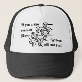 Casquette Ne sois pas un mouton