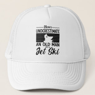 Casquette Ne Sous-Estimez Jamais Un Vieux Jet Ski Jet Ski