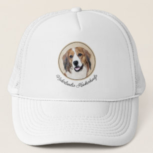 Casquette Nederlandse Kooikerhondje Peinture - Chien Art