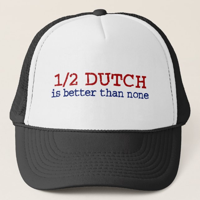 Casquette néerlandais à moitié (Devant)