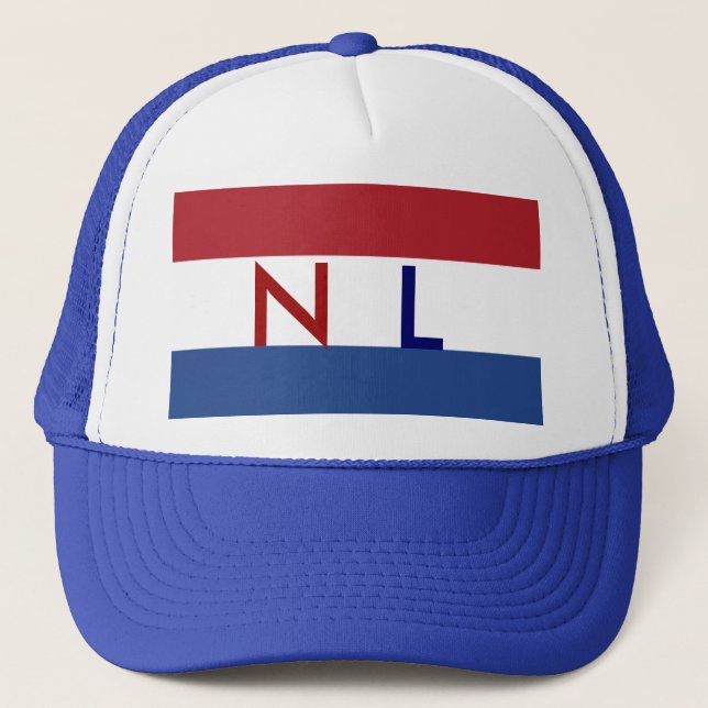Casquette néerlandais NL de drapeau (Devant)