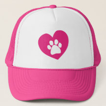 Neon camionneur rose chapeau femme