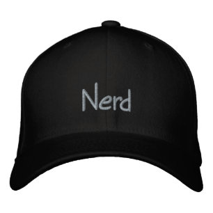 Casquette nerd brodé