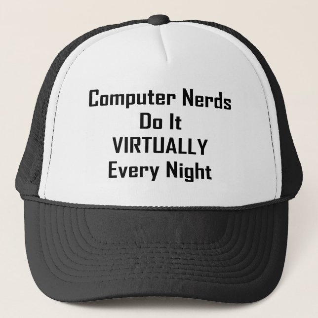 Casquette Nerds occupés (Devant)
