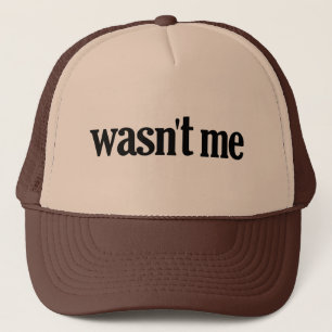 Casquette N'était pas je