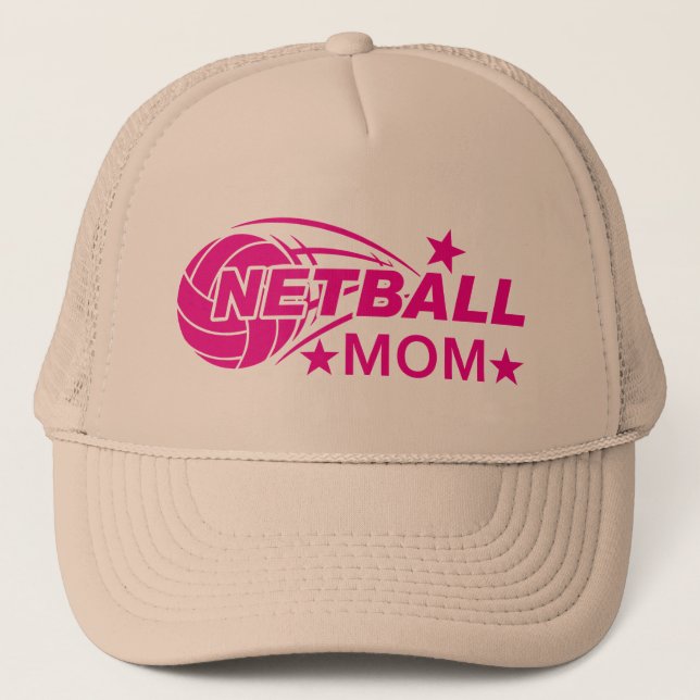 Casquette Netball Maman, Netball (Devant)