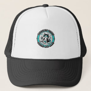 Casquette Nettoyage Maison Chaos Chat Amoureux T-Shirt Art -