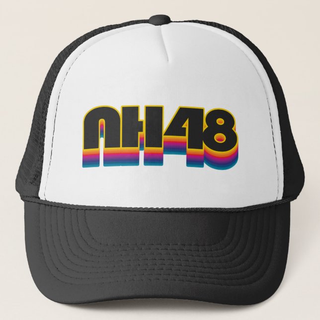 Casquette New Hampshire 48 Rainbow (Devant)