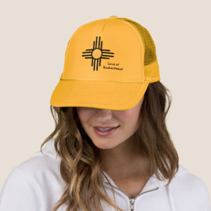 Casquette New Mexico Zia Sun Symbol Custom Hat Cap