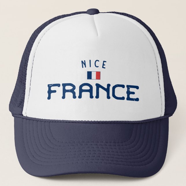 Casquette Nice France déprimée (Devant)