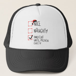 Casquette Nice Naughty Innocent Jusqu'À La Culpabilité Prove