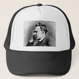 Casquette Nietzsche "A Why" Citation De Sagesse Cadeaux Et C