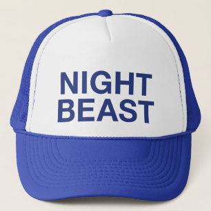 Casquette NIGHT BEAST slogan amusant camionneur chapeau