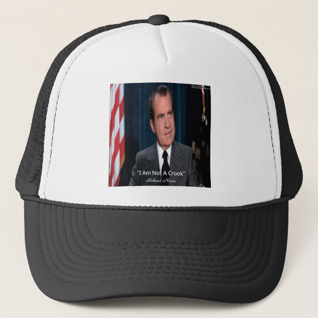 Casquette Nixon et non pas un Crook Citation (Devant)