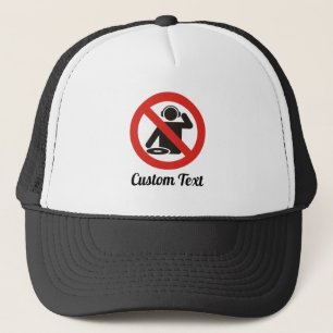 Casquette No-dj zone trucker hat