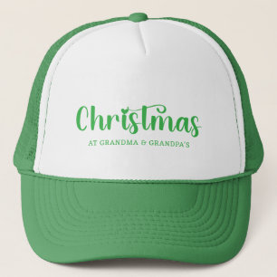 Casquette Noël aux grands-parents